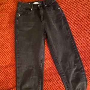 Mom jean noir Claudia Dynamite